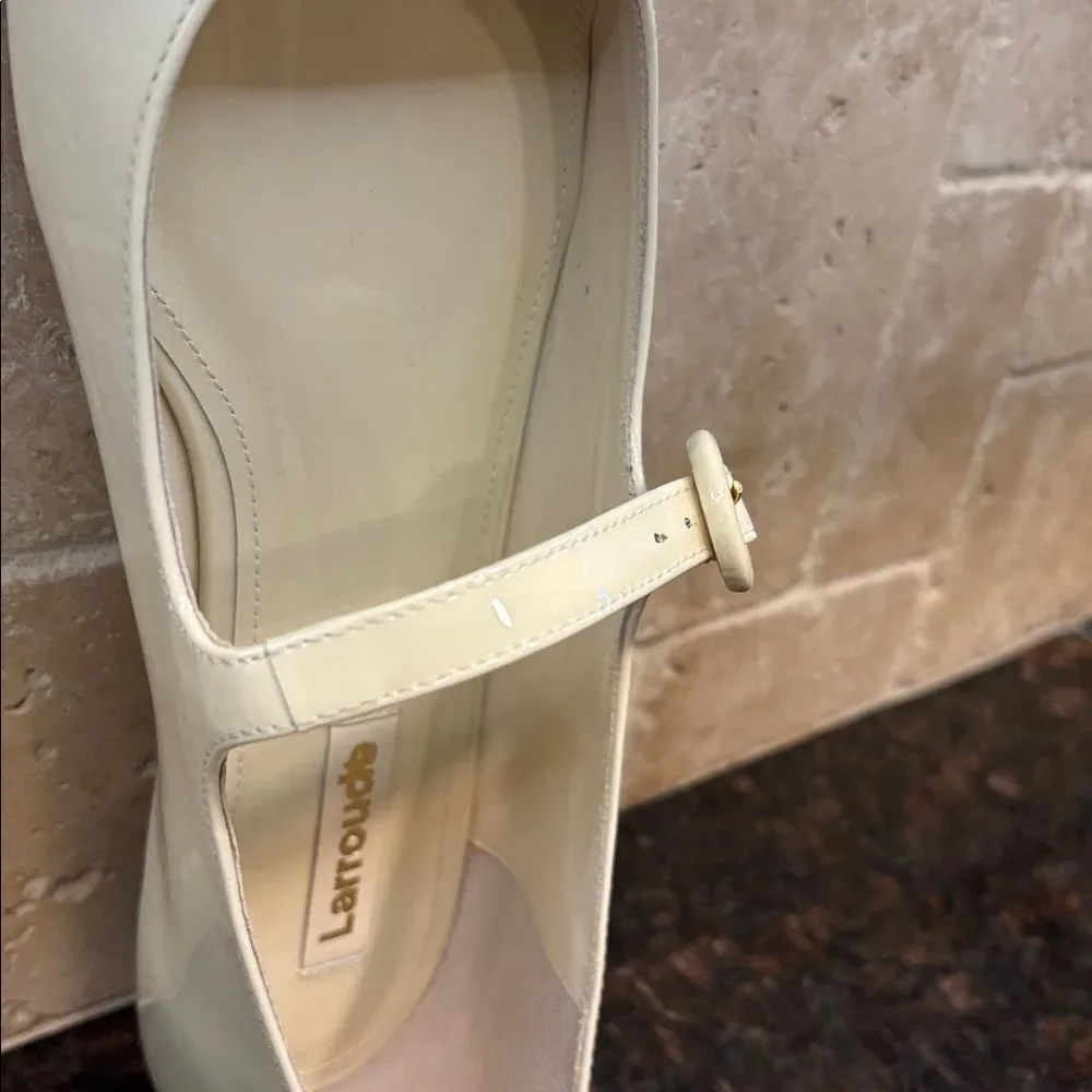 NWT Larroude/Dust Bag Blair Vary Jane Flat &315